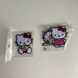 Hello Kitty patches - Två hello Kitty patches som man kan stryka eller du på kläder, fri frakt✨