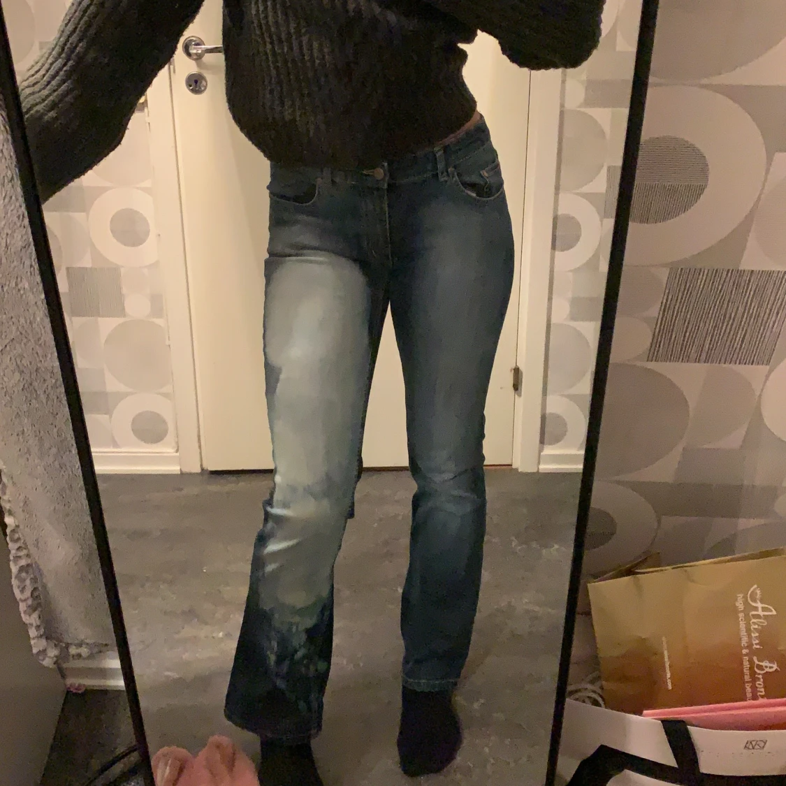 Lågmidjade jeans  - 91