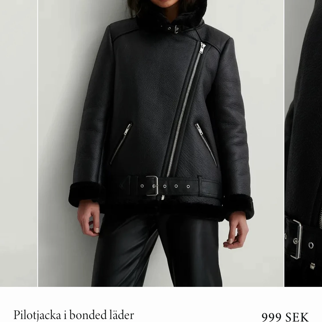 Pilot jacka strl 34/stor i storleken  - 91