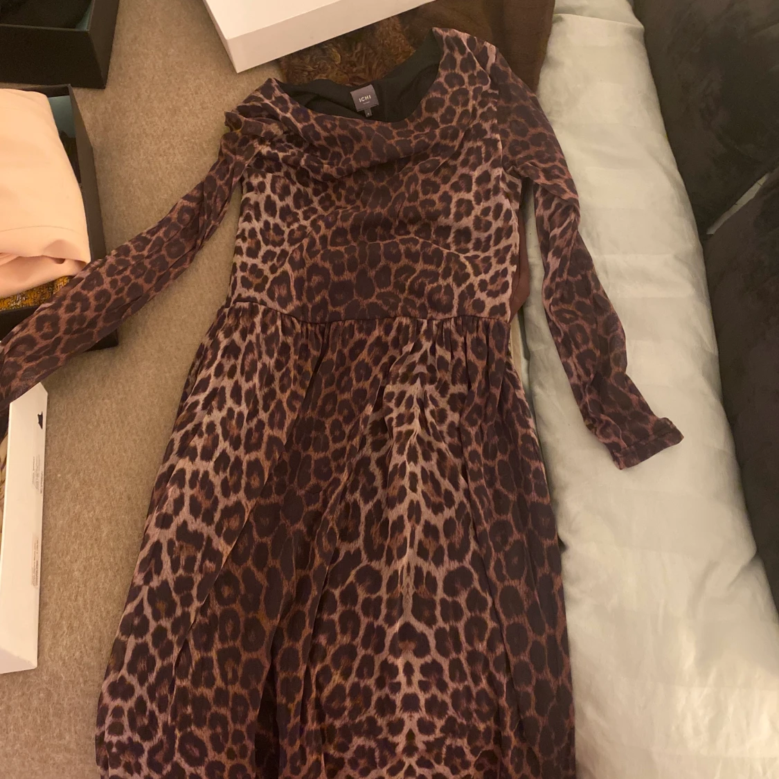 Leopard klänning - 90