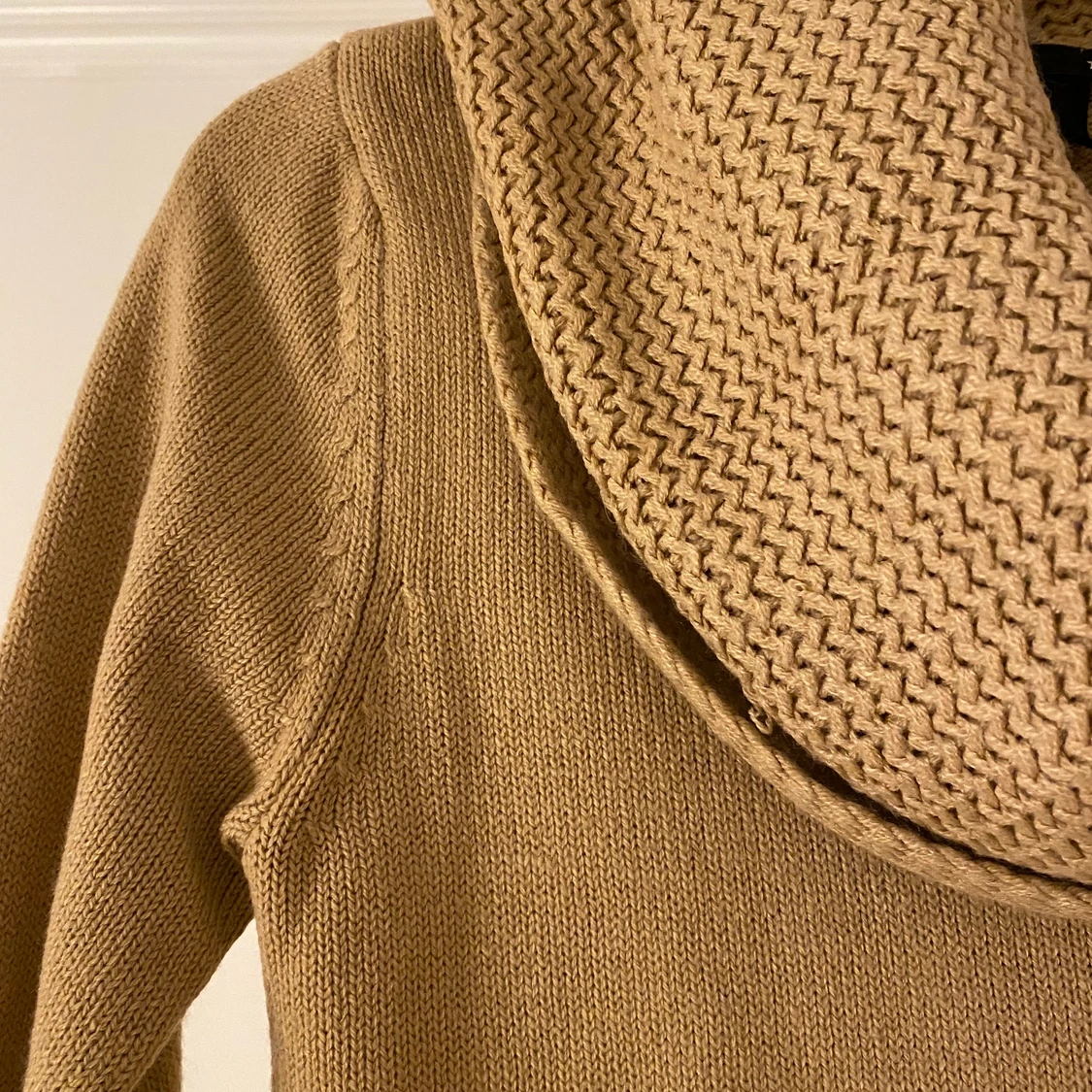 Lång stickad tröja - 90