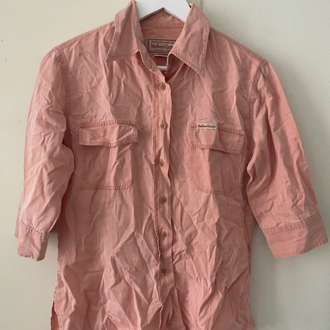Marlboro Classics Salmon Button Down - 91
