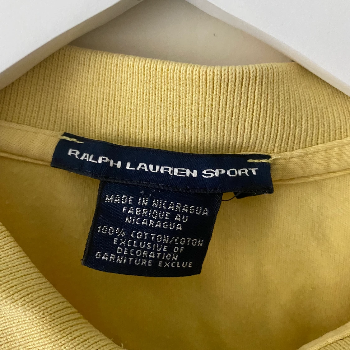 Ralph Lauren Sport Yellow Polo - 90