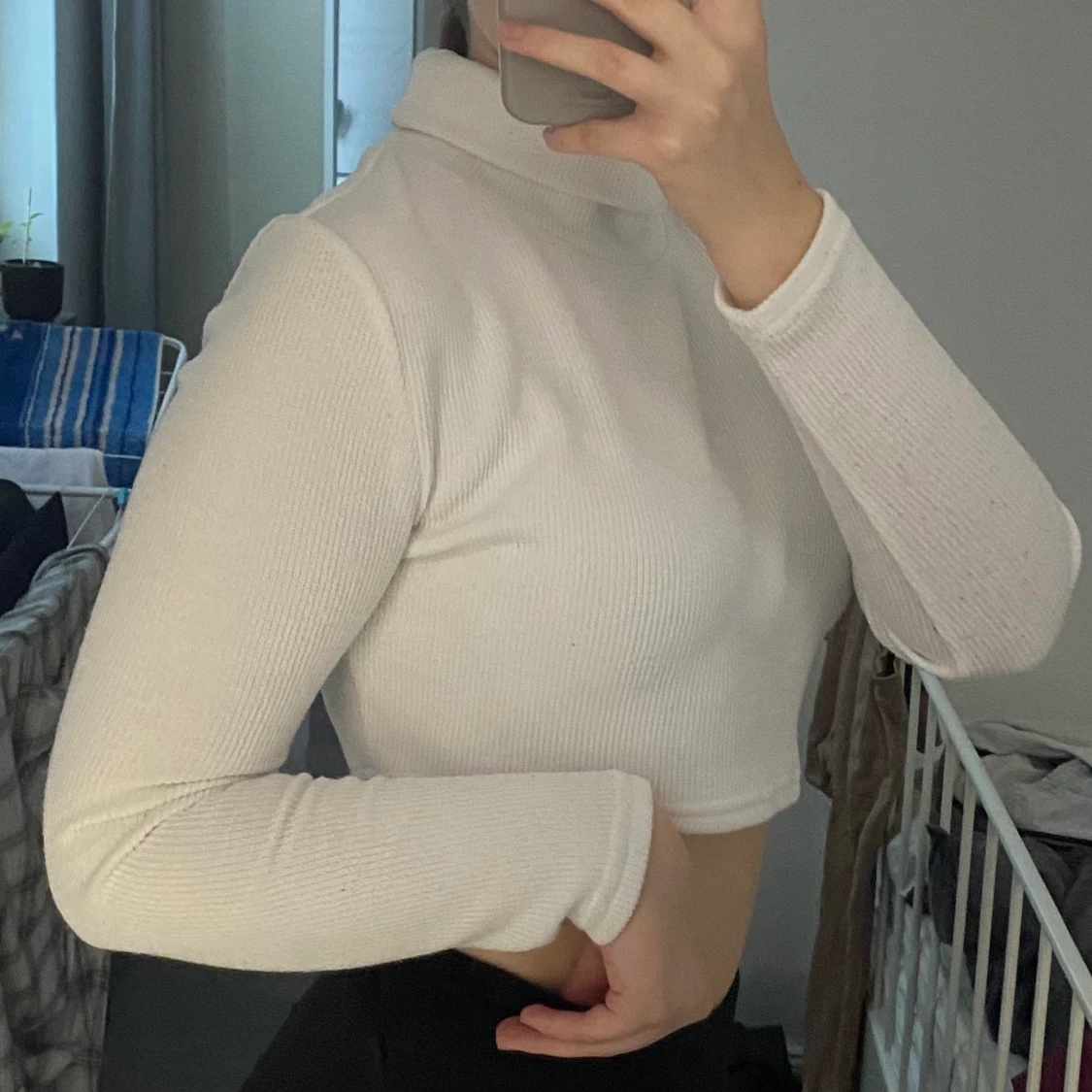 Highneck topp storlek M - 90