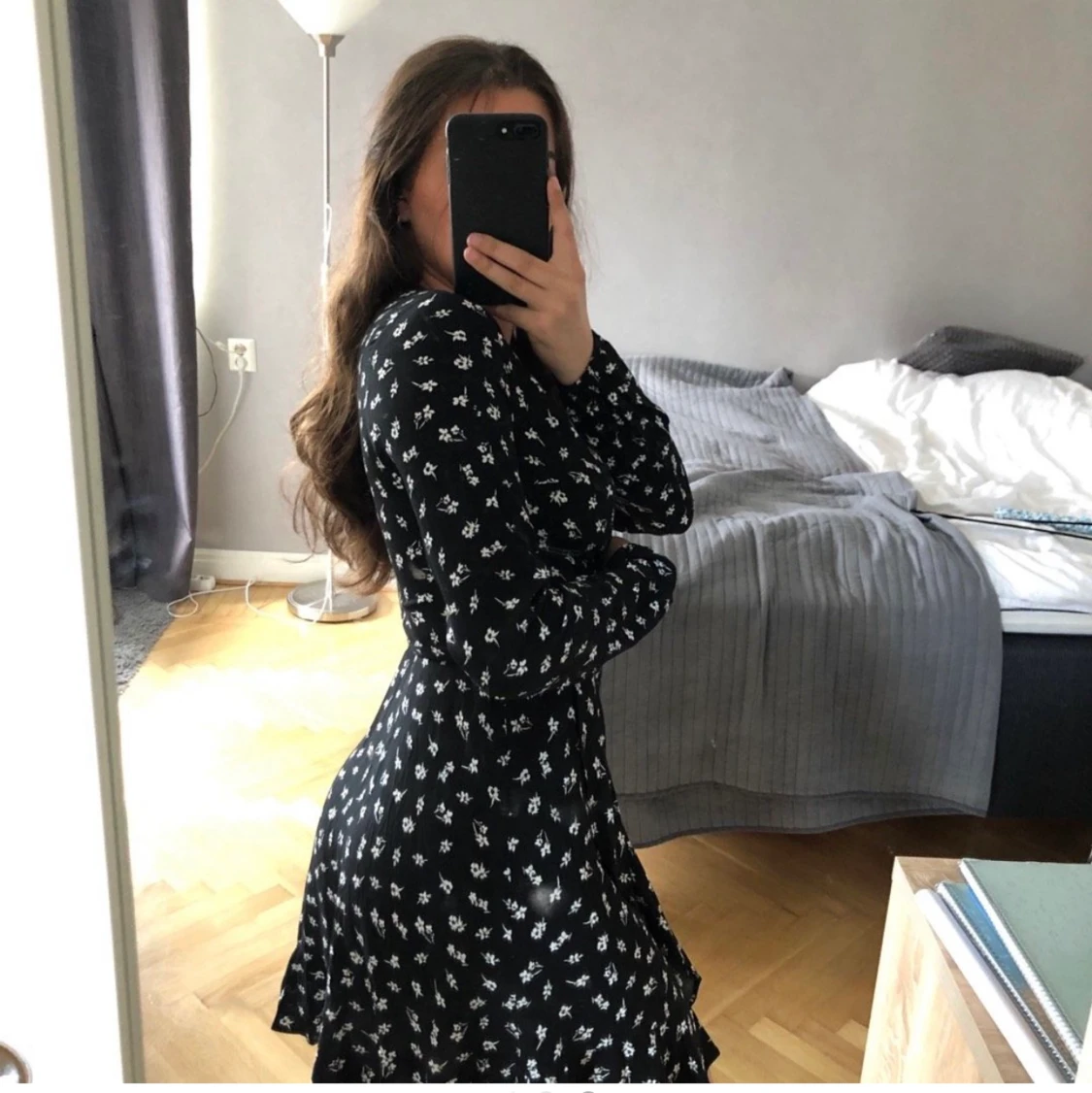 Blommig klänning - 90