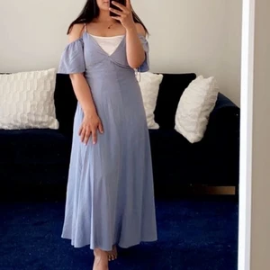 Zara size S - blå sommarklänning