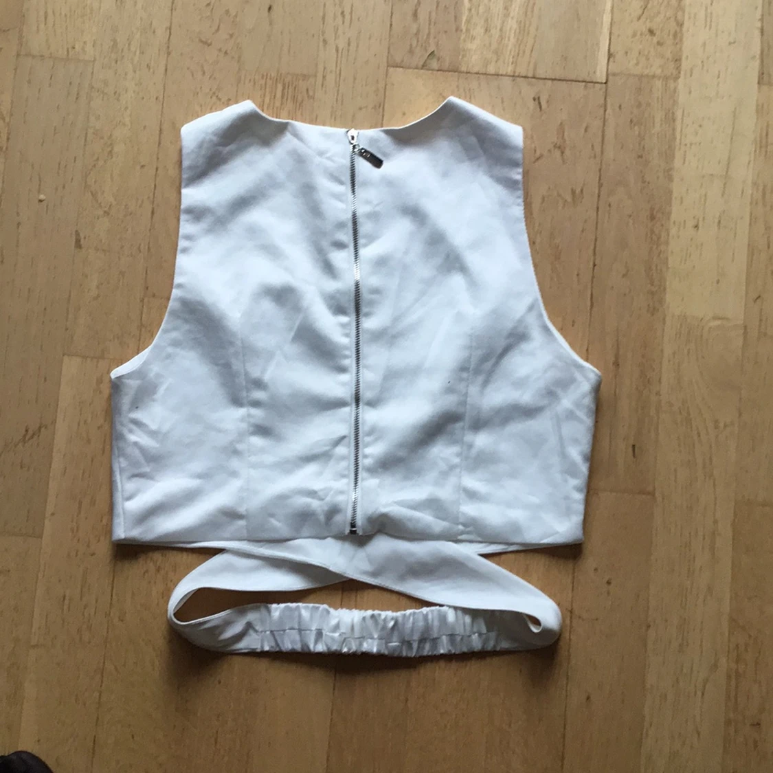 En söt vit kropp topp - 91