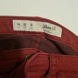 Jeans - Vinröda jeans