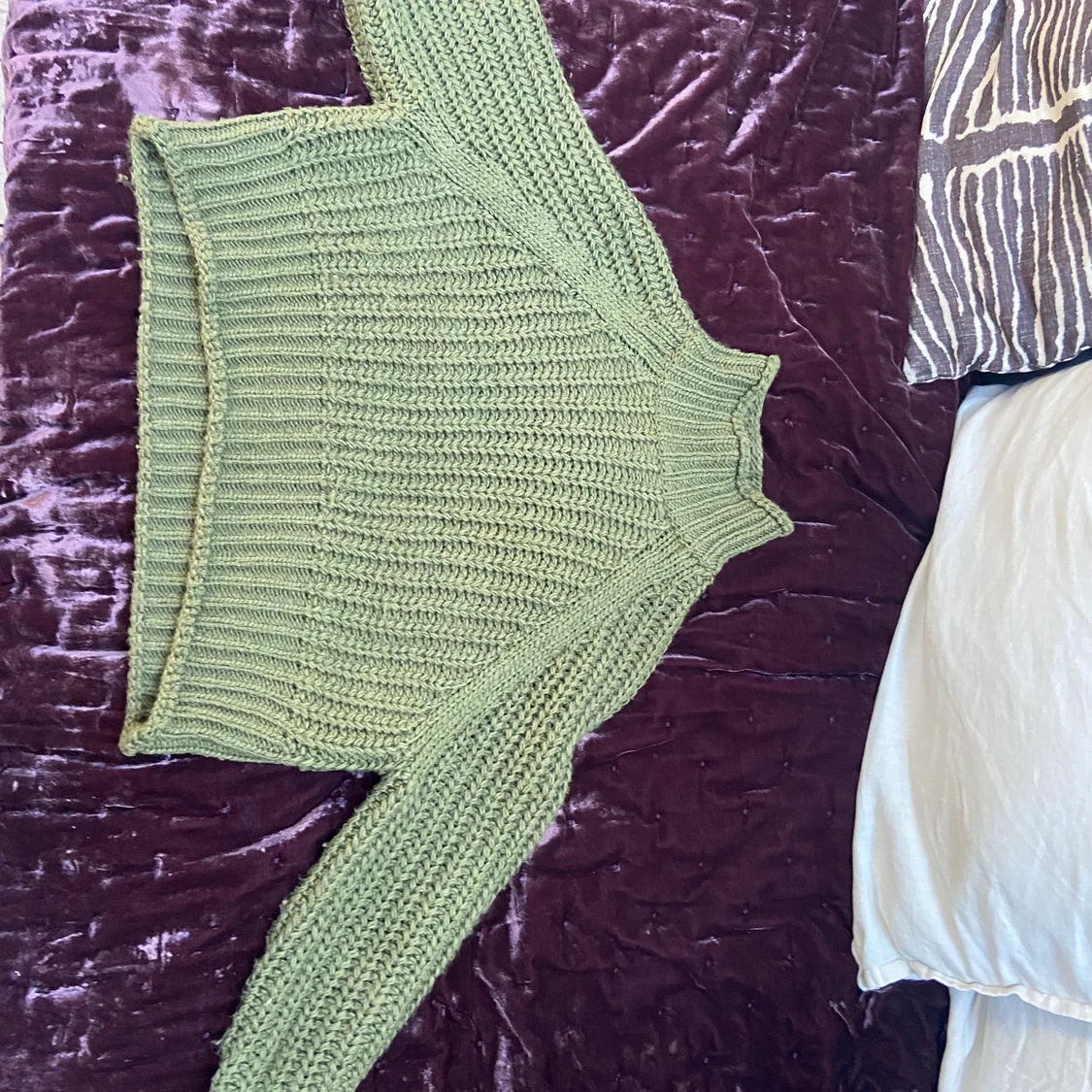 Stickad tröja. - 90