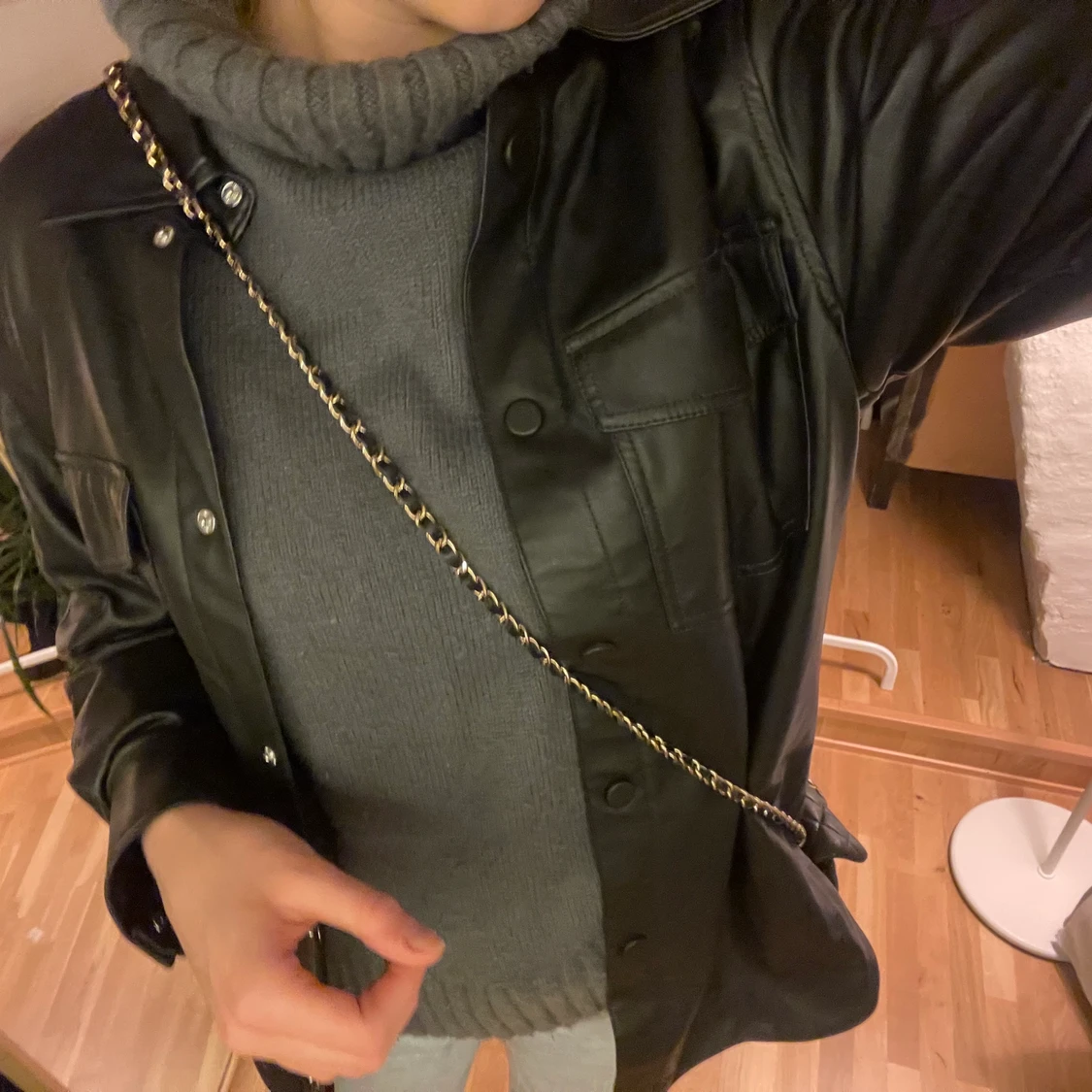 ’Läder’ jacka 💓 - 90