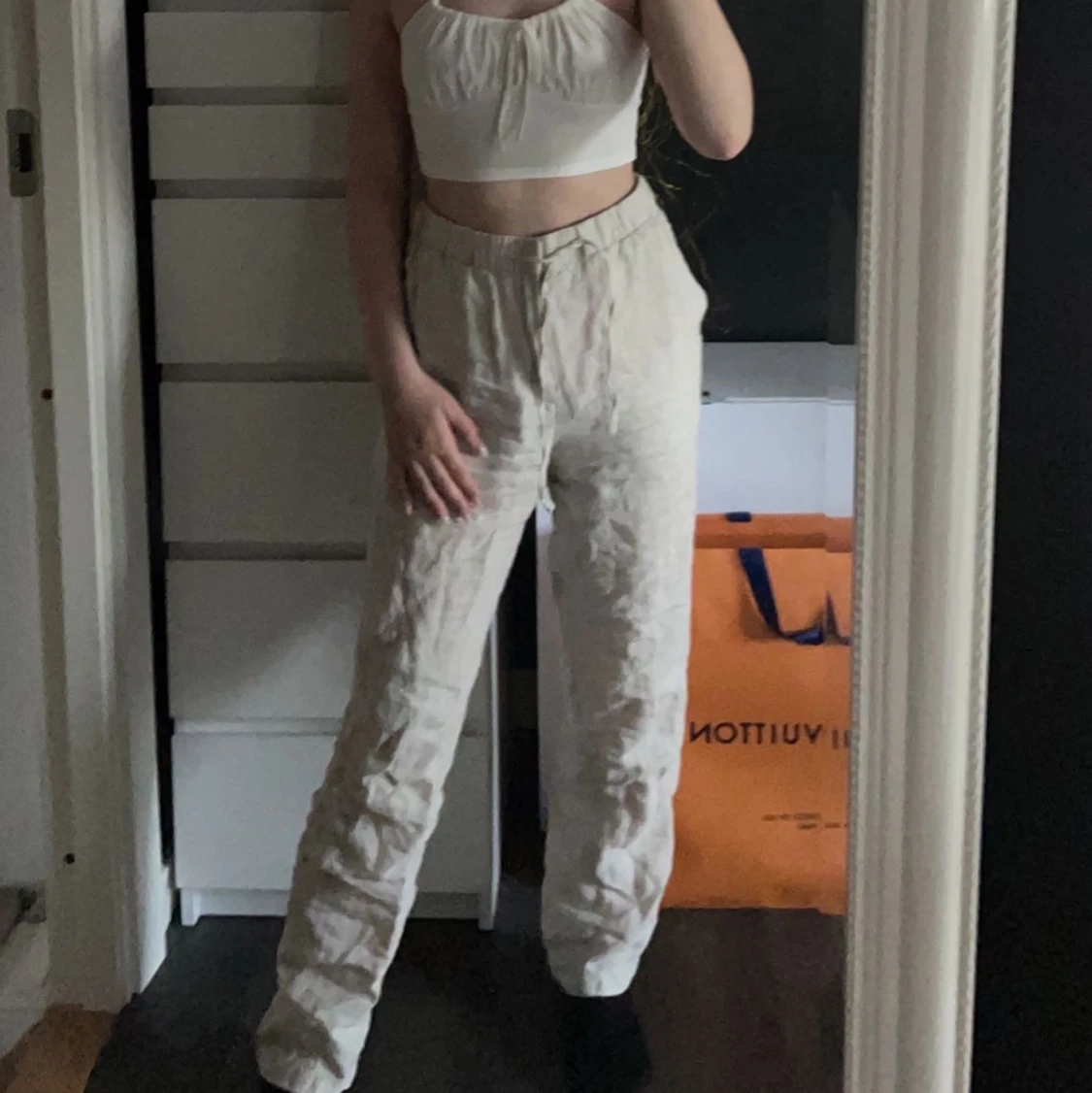 Linne byxor - 91