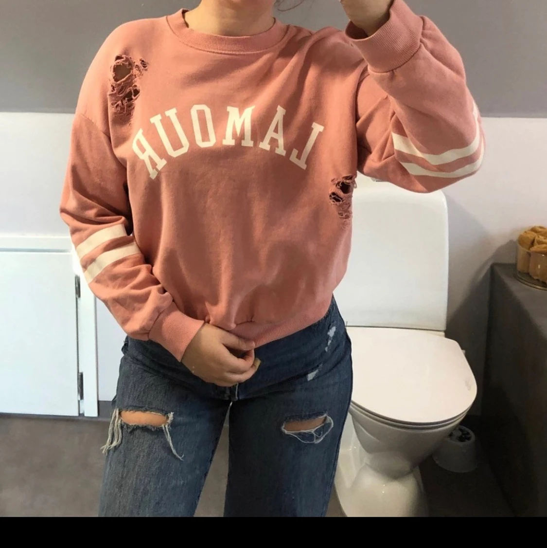 rosa sweatshirt