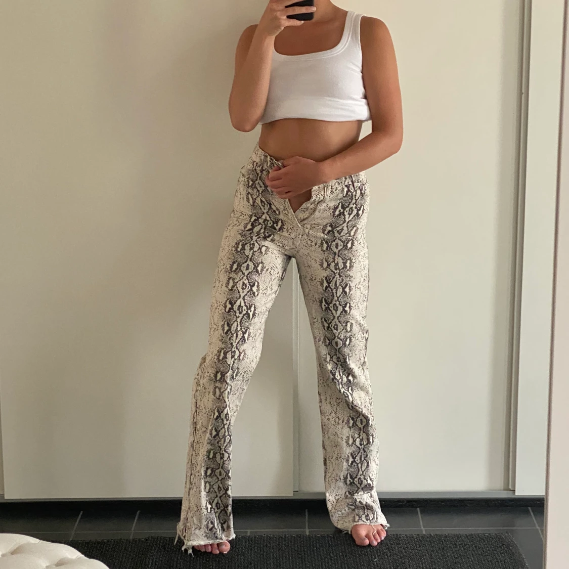 Snake jeans från Zara