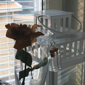 💓Spell-Jar Örhängen! <3 :)💓 - Hejhej! Dessa är handgjorda och jag har skapat 8 par. Man kan öppna de och fylla de med vad som helst! De tynger inte alls (väldigt bekväma). Var inte rädd för att fråga om fler bilder eller för att ställa frågor!! <3 :D 1/8 par är sålda! :) <3