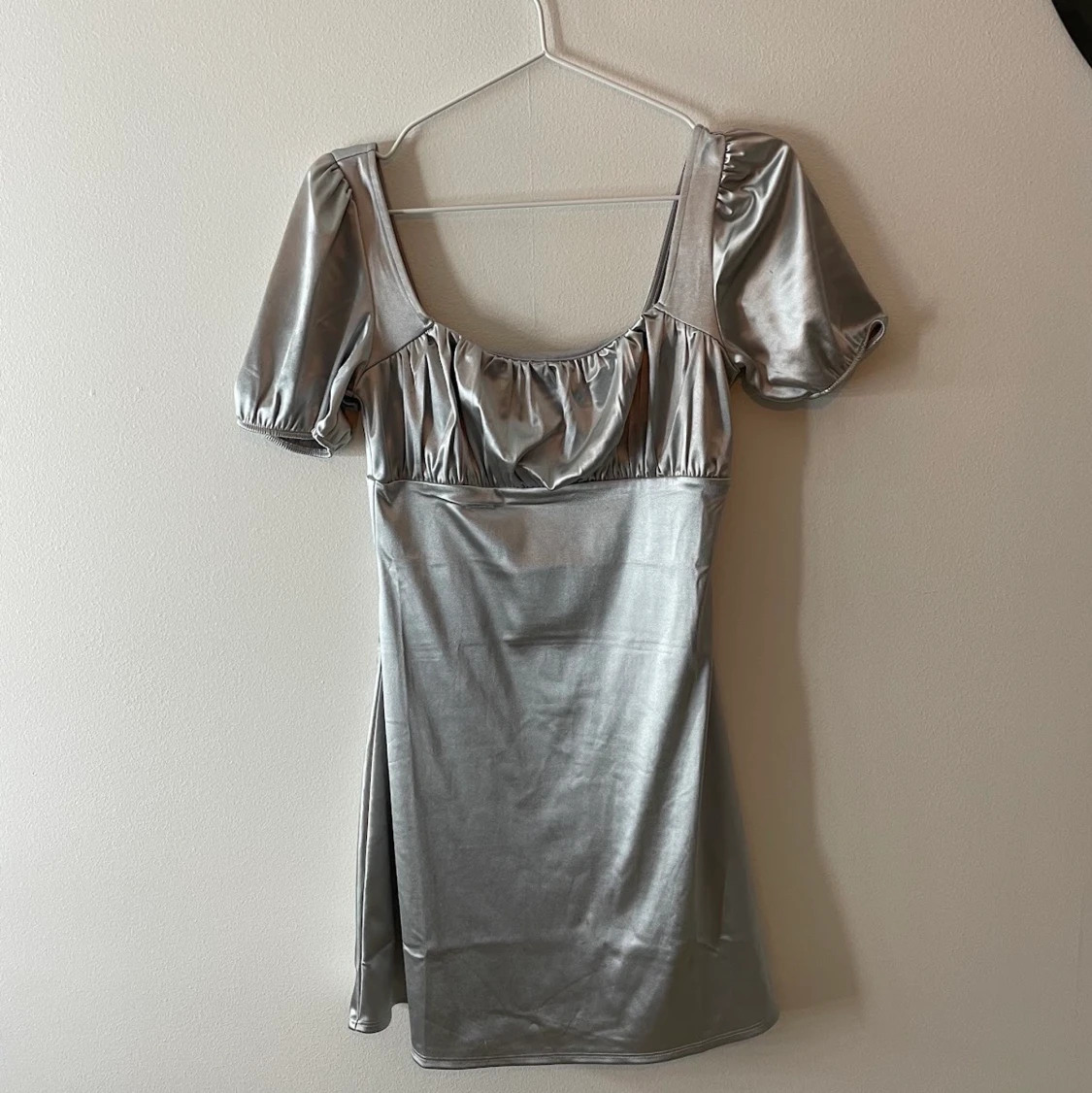 silver klänning  - 90