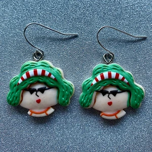 Cool girl örhängen ❤️ - Nickelfria krokar och fri frakt ❤️