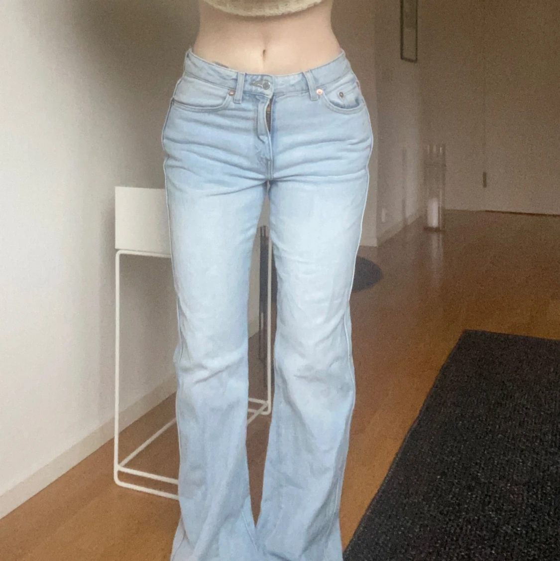 Låg/mid jeans