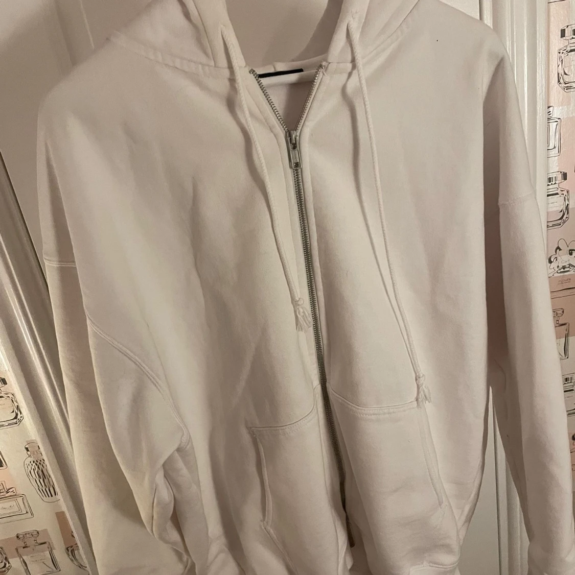 Vit Brandy Melville Hoodie❤️ - 91