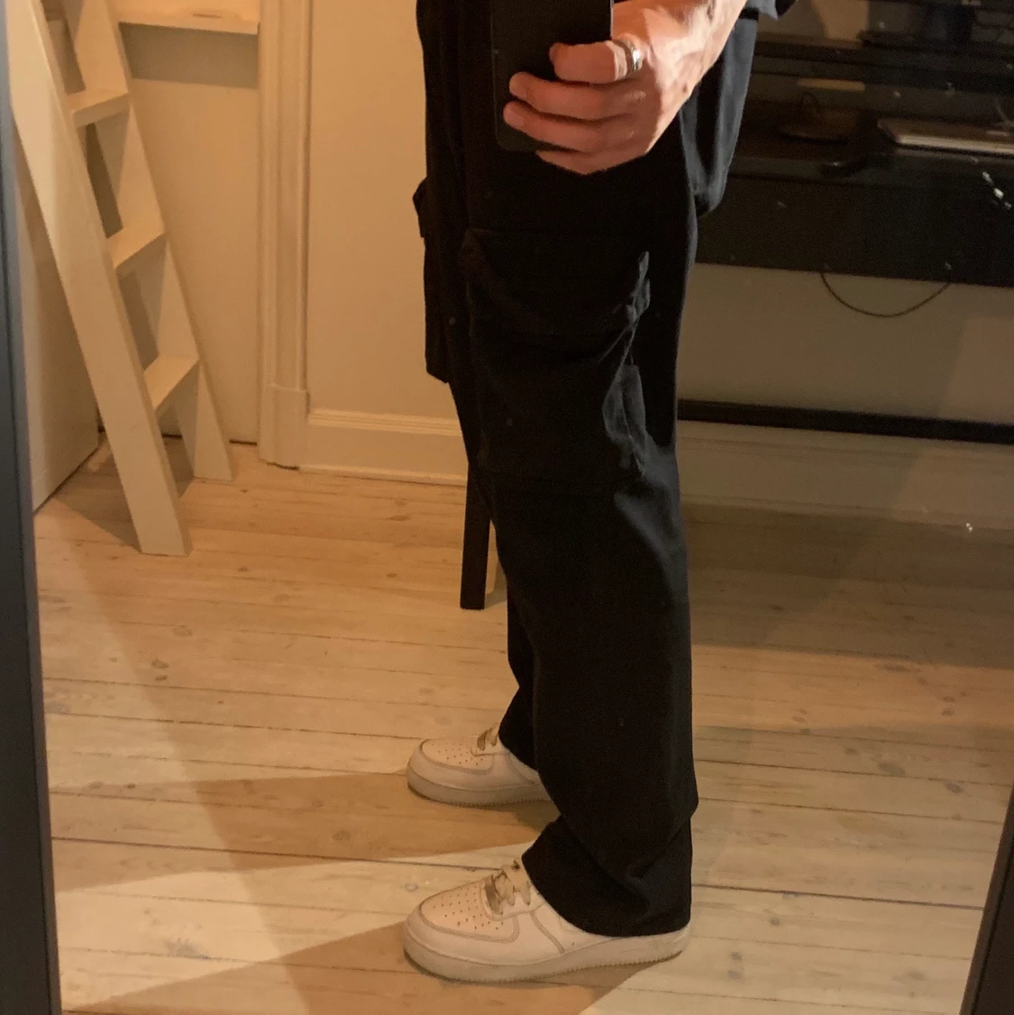 Wavyarc flaired cargopants 