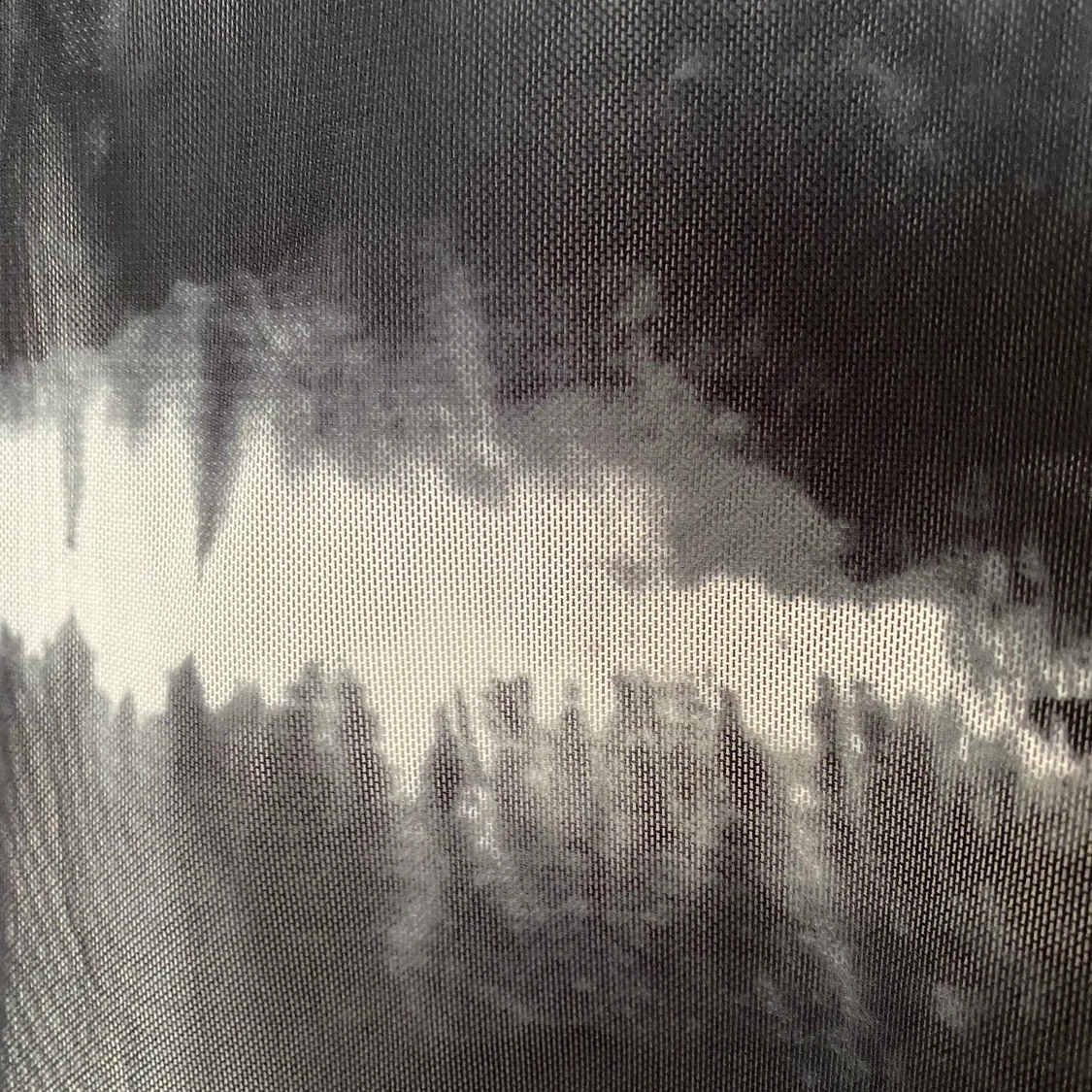 Tunn svartvit långärmad 🖤🤍 - 91