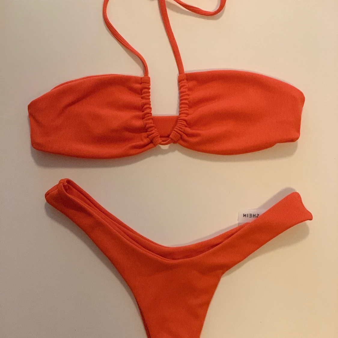Orange bikini i strl S - 91