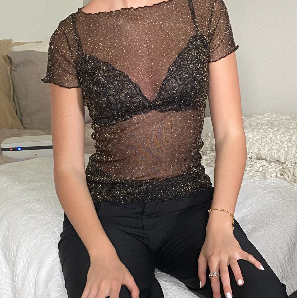 glittrig topp - 90