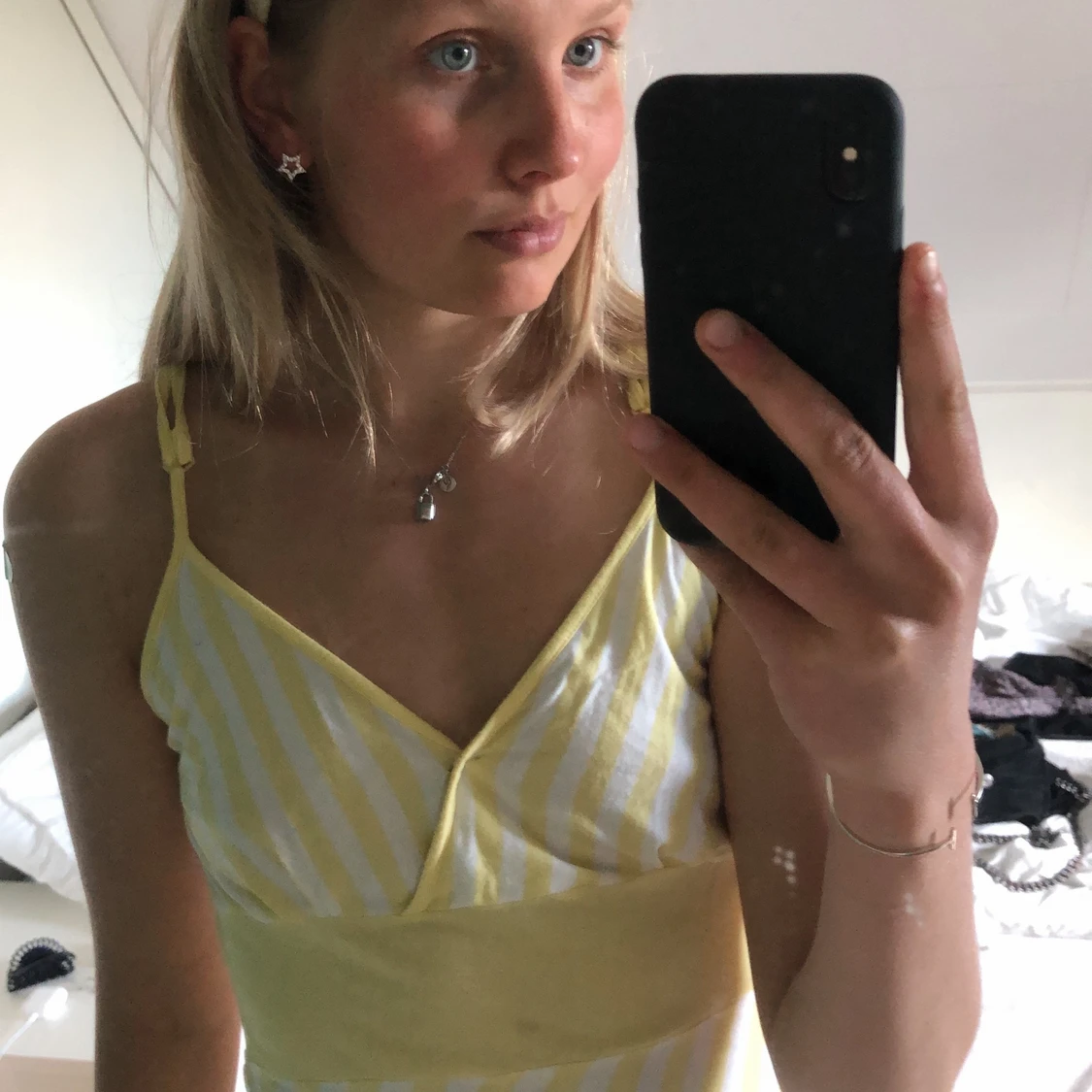 Randig sommarklänning  - 91