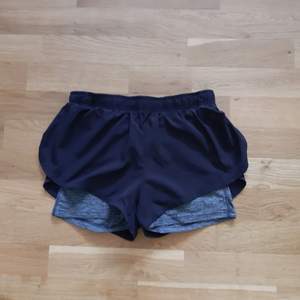 Running shorts from H&M grey and black