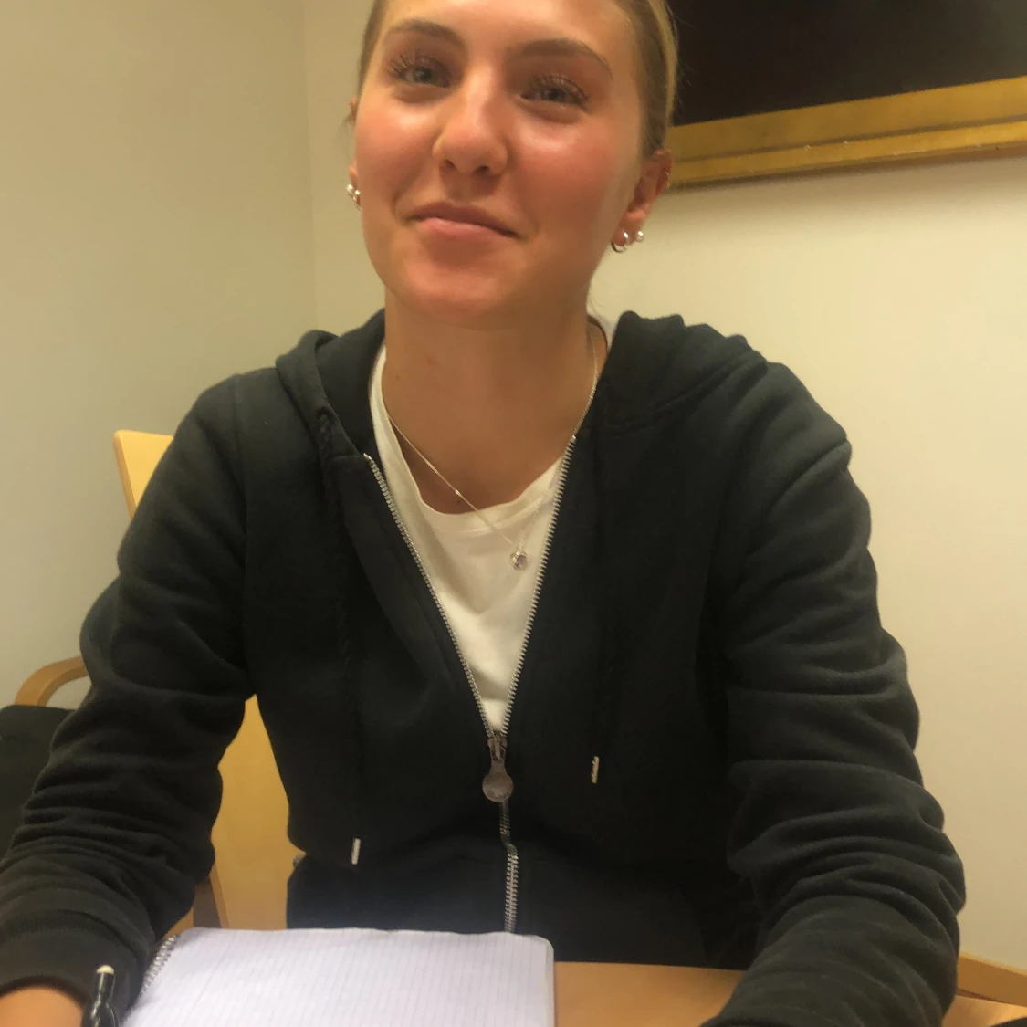 Weird blå tröja - 90