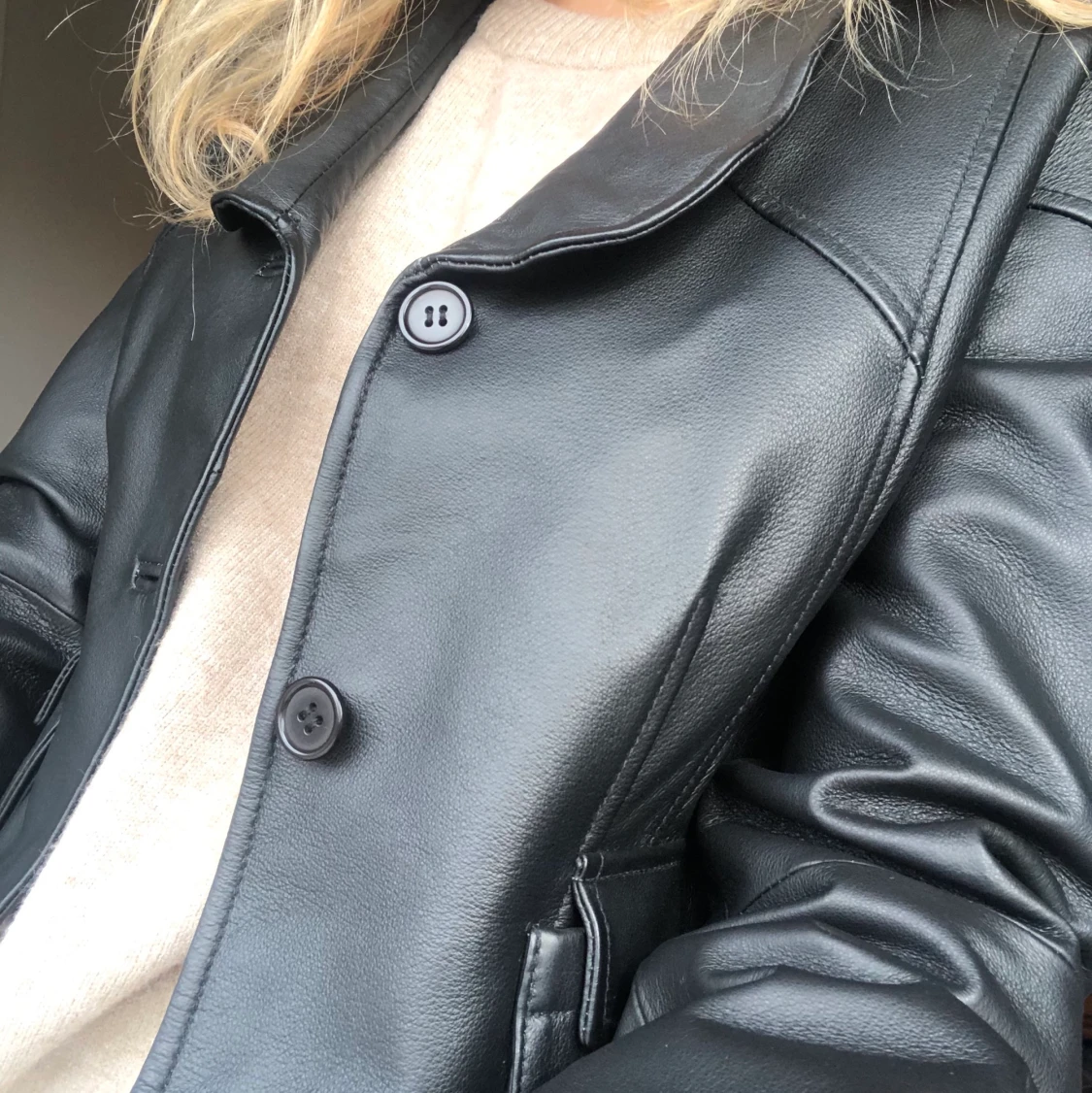 Skinn jacka/kavaj - 90