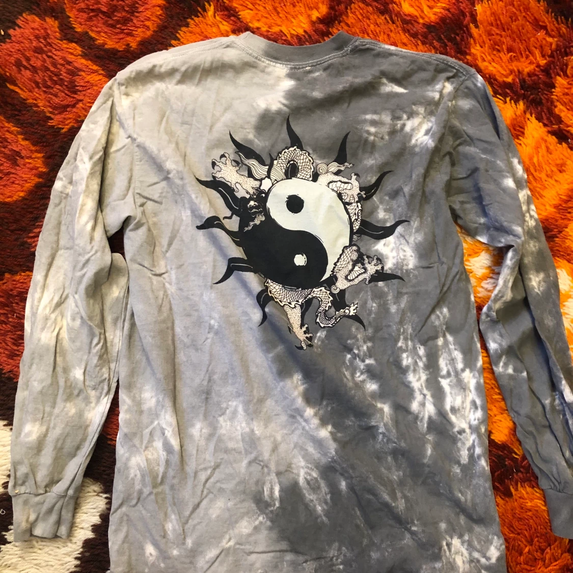 Grå Långärmad  - 90