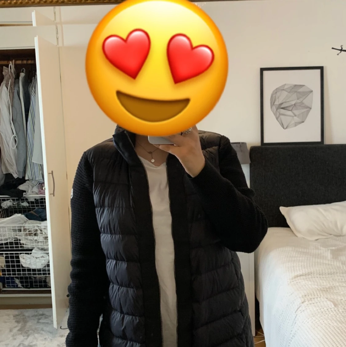 Moncler cardigan lång jacka   - 90