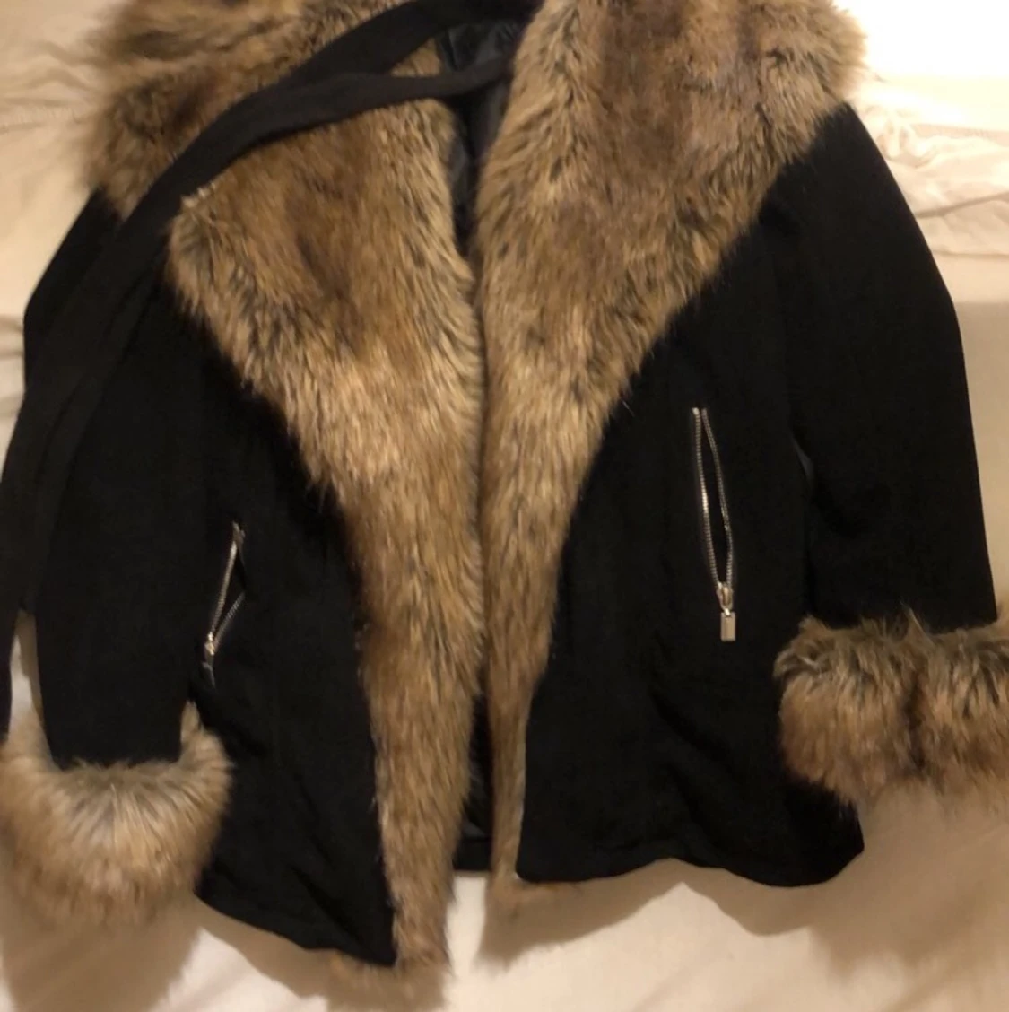 Kappa med päls - 90