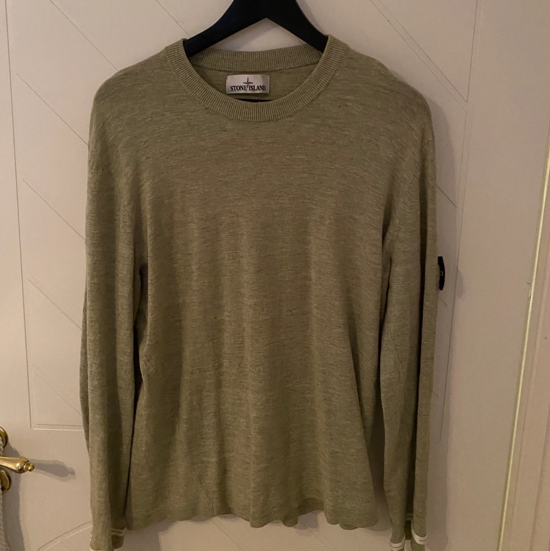 Fin grön Stone Island tröja! - 91