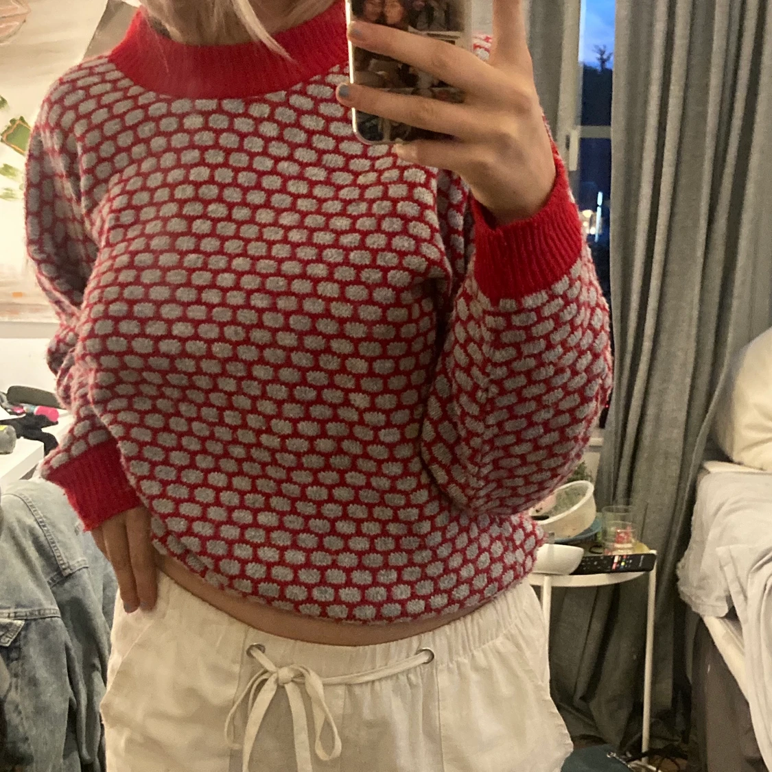 Finnar stickad tröja