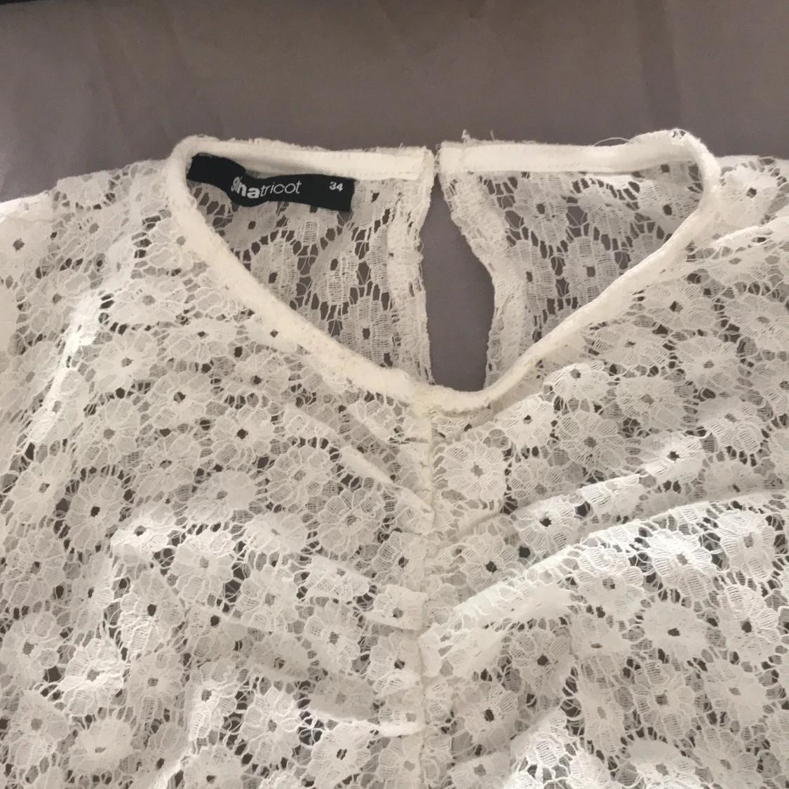 Söt blommig top - 90