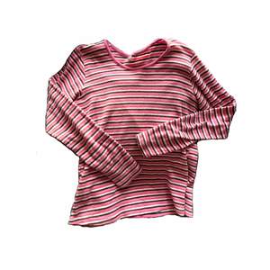 Gullig randig tröja i rosa, brunt och vitt! säljer då den inte kommer till användning</3 ngt lösare passform, lite croppad men så fin