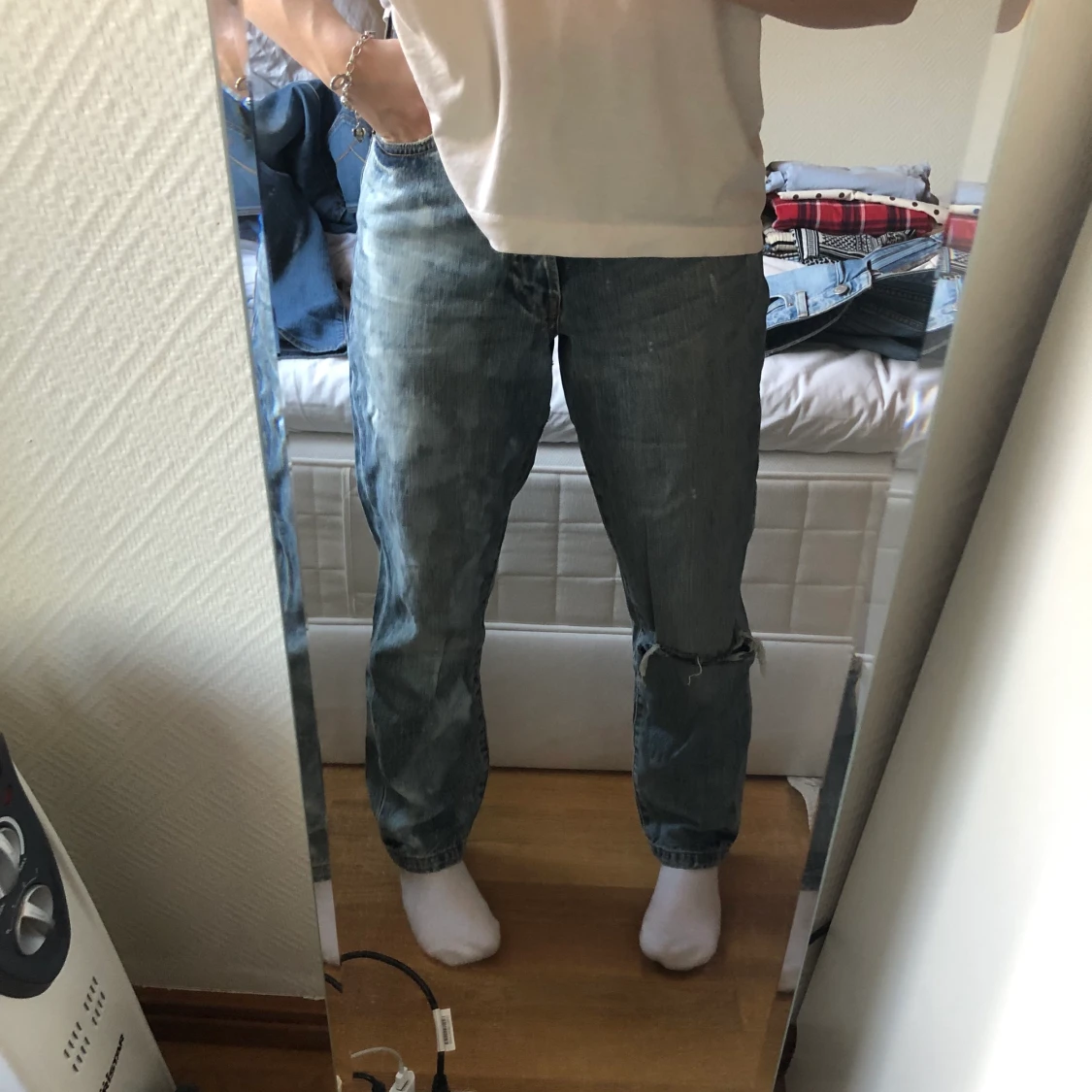 Egengjorda jeans