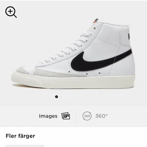 NIKE BLAZER MID ’77 DAM - hej!! säljer dessa ALLDELES NYA superfina nikeskor som jag precis fick hem, men tyvärr satt lite litet. de är äkta! (priset kan diskuteras). Köpta för 1050 kr☺️☺️