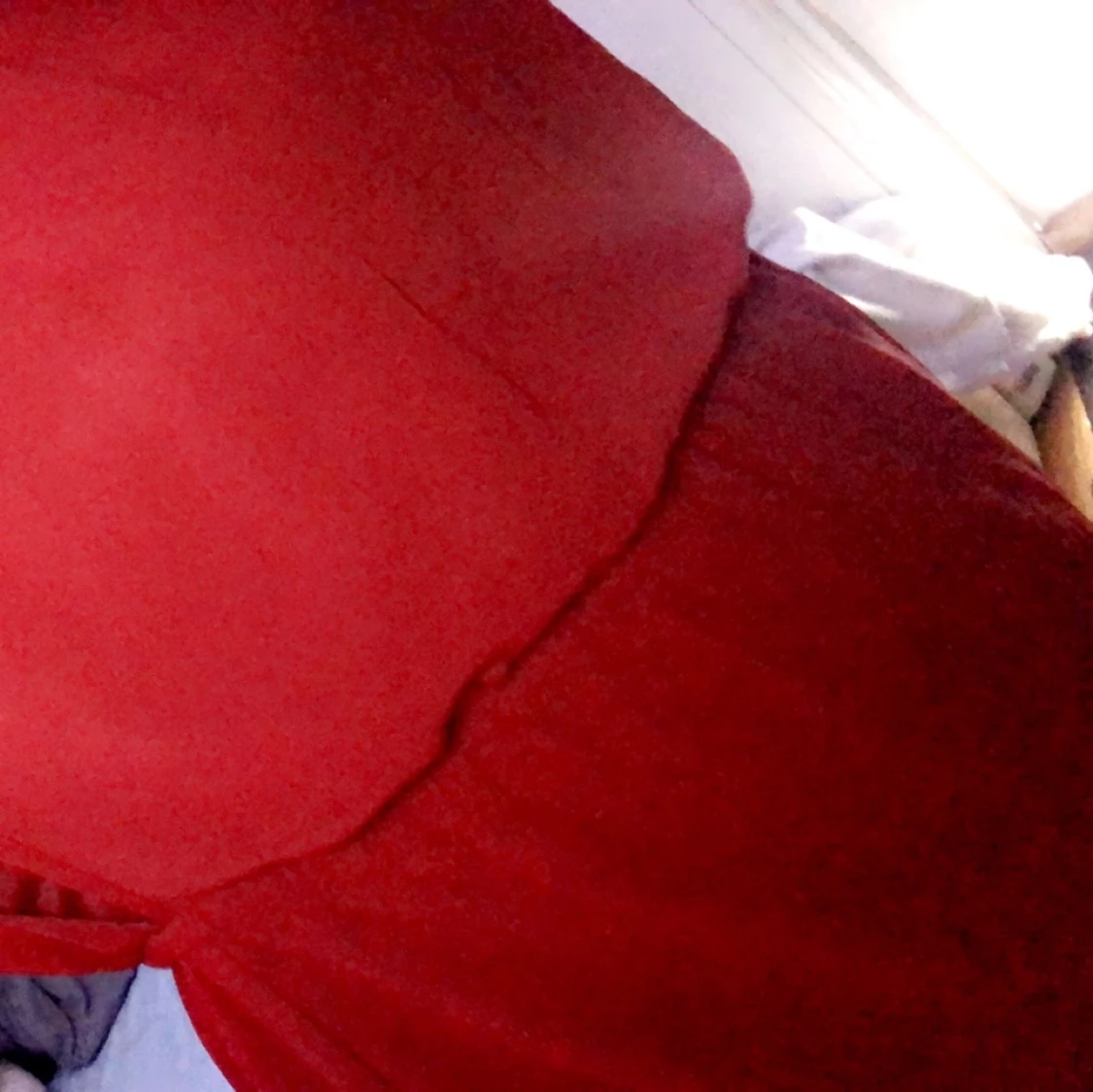 röd klänning storlek XL