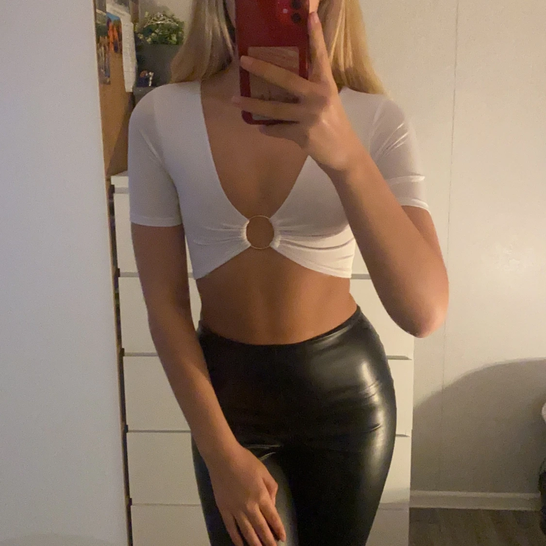 Vit top storlek XS/S