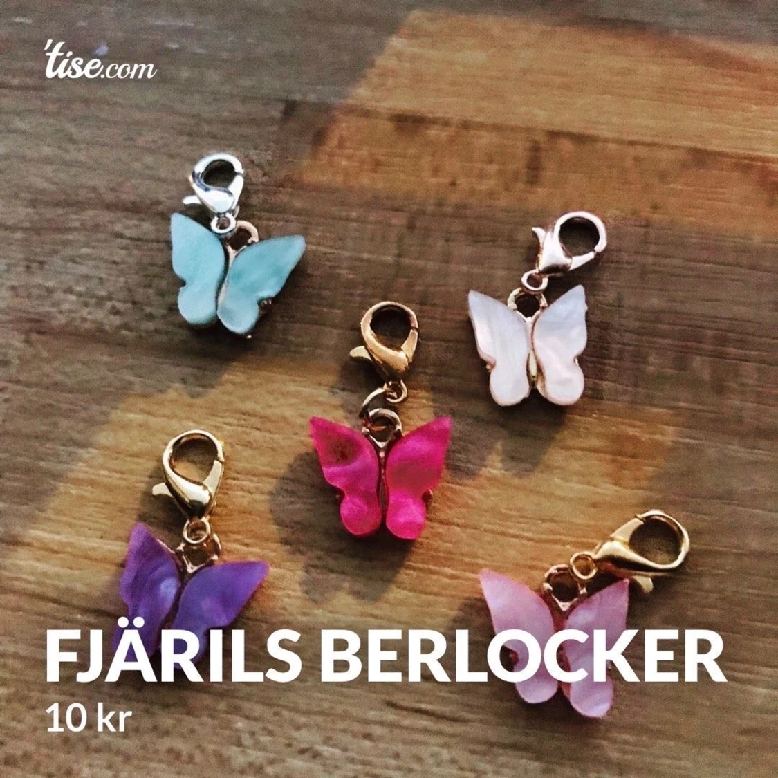 Berlocker med karbinhake 