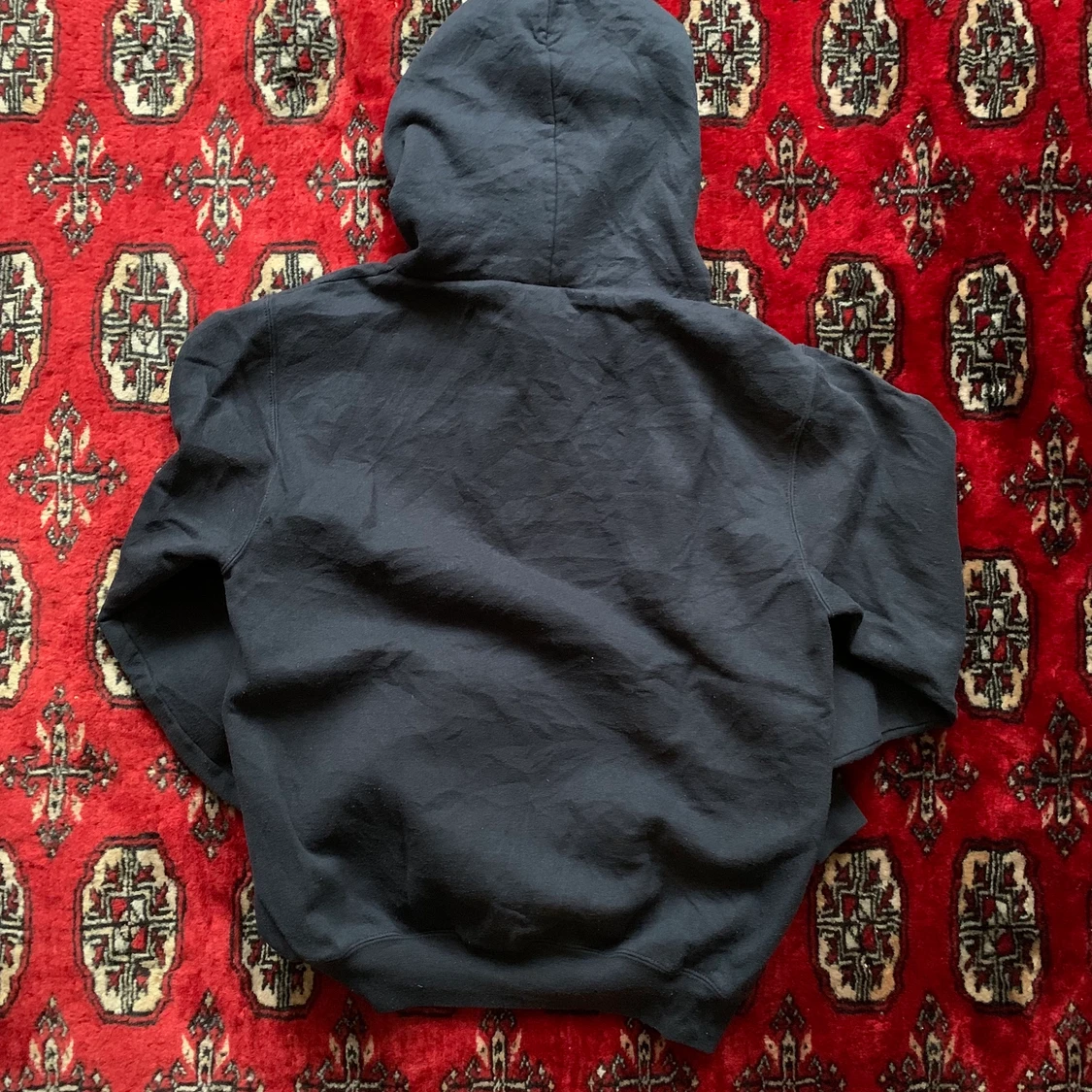 Vintage broderad champion hoodie  - 91