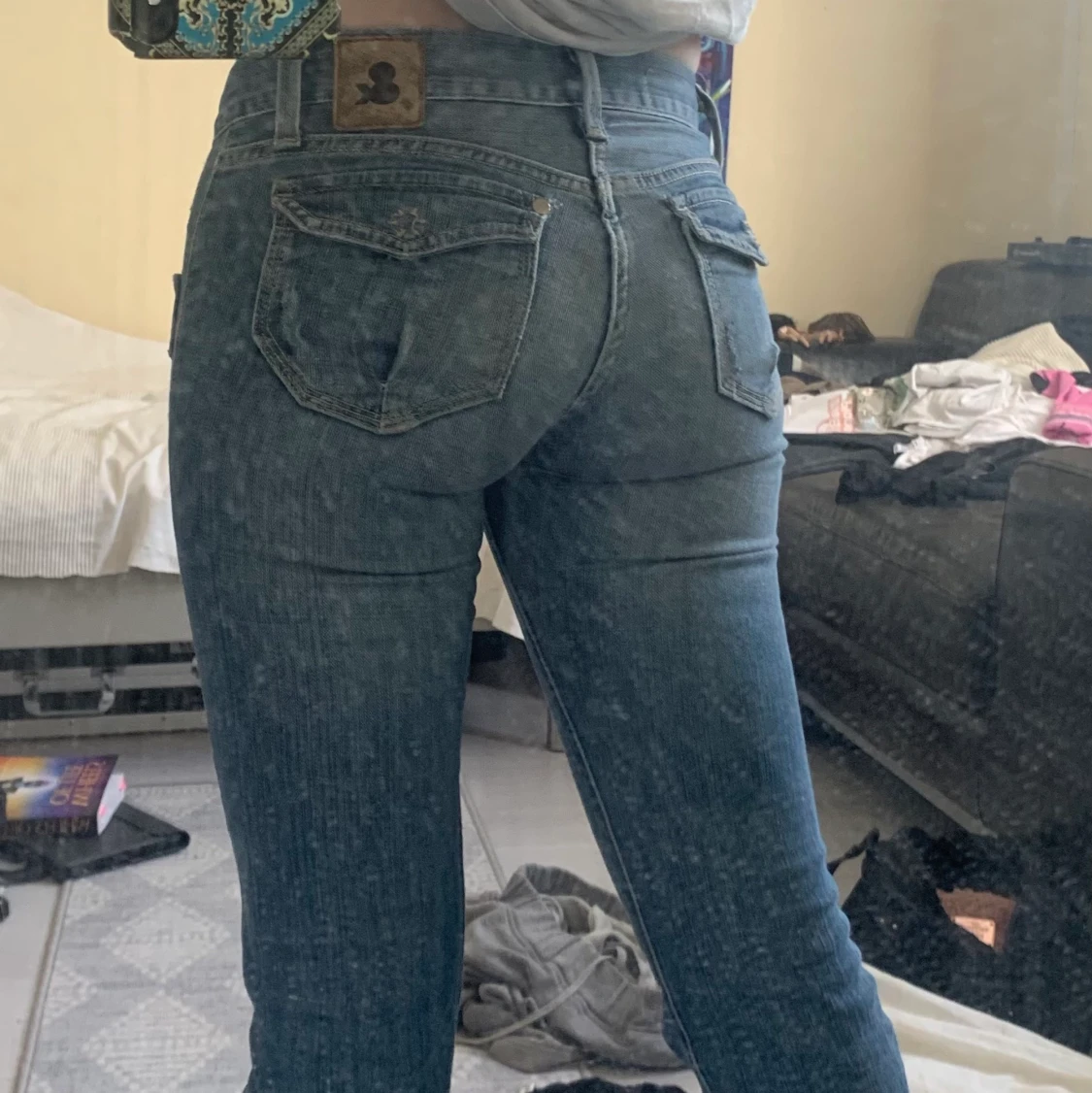 Bootcut jeans lowwaist - 90