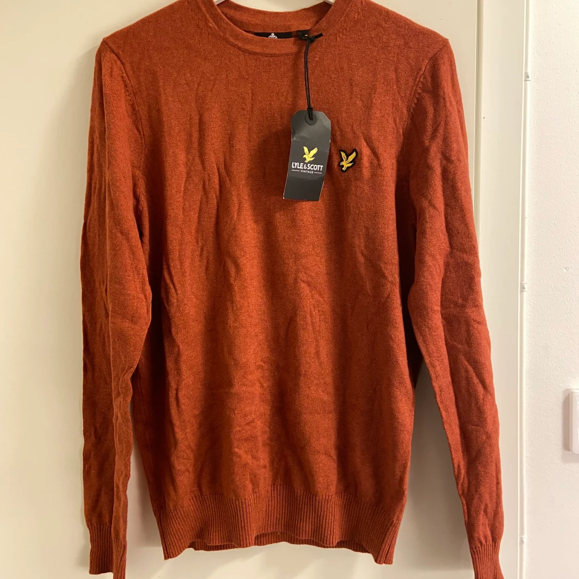 Lyle & Scott Merino Crew Neck strl: M - 90