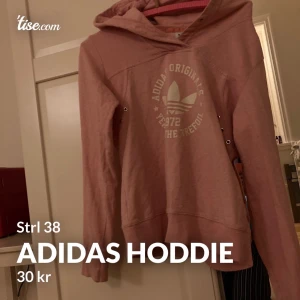 Rosa adidas hoddie strl 38 - Säljer denna hoddie för att den aldrig kommer till användning.