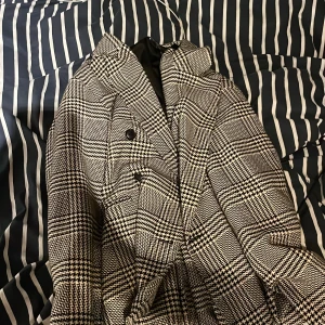 Kappjacka - Rutig kappa/jacka i S