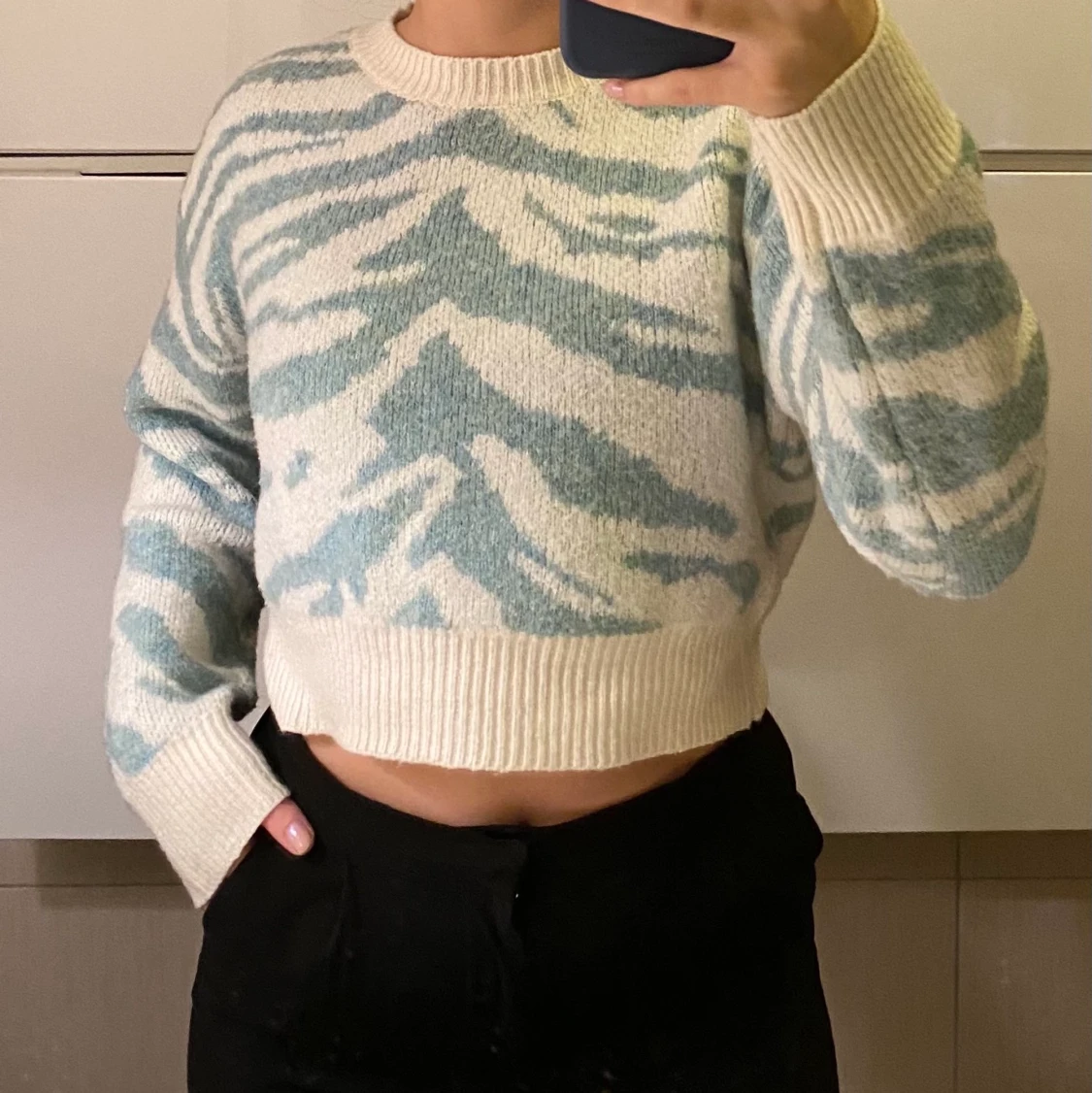 Långärmad topp - shein