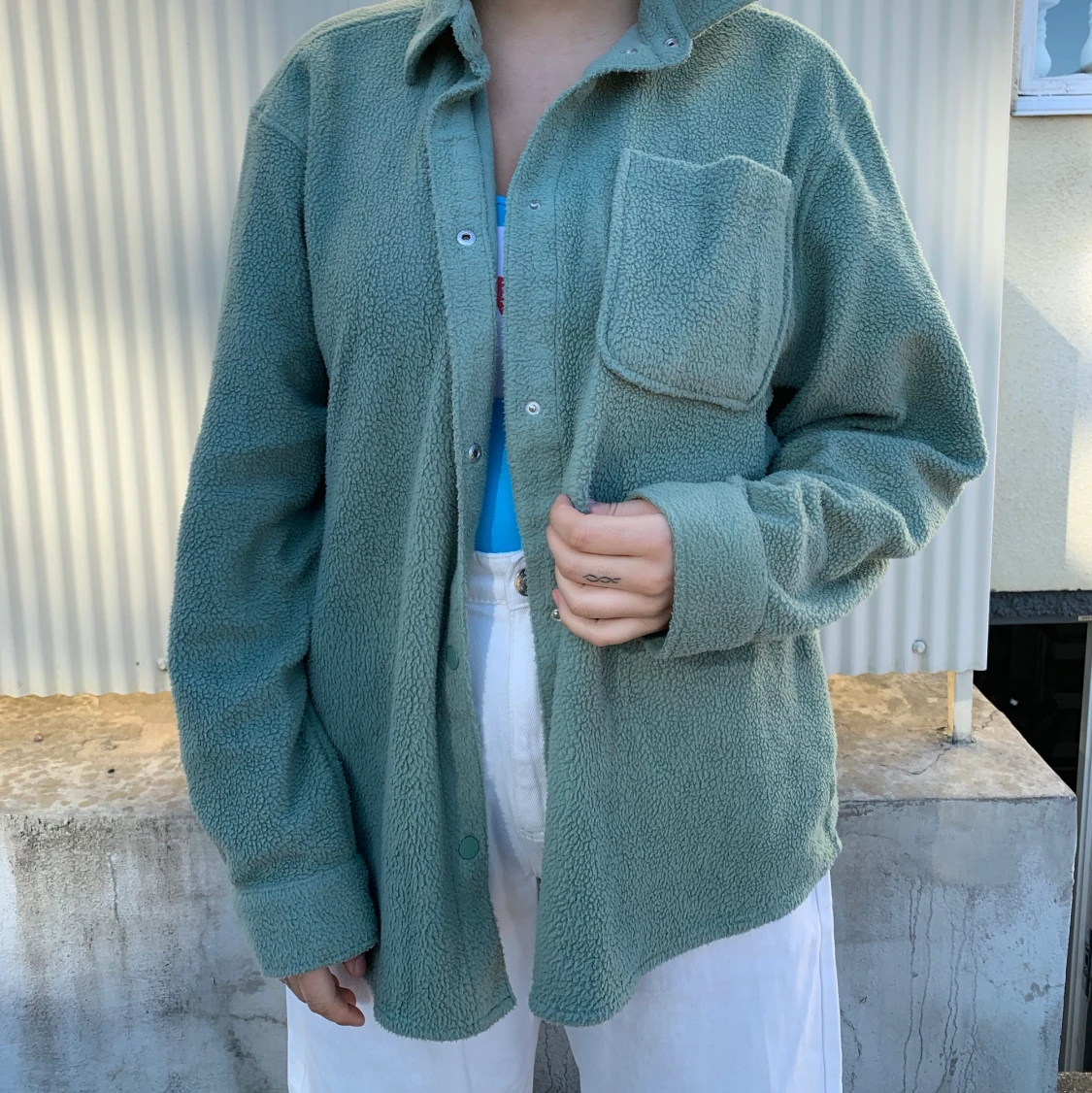 Grön tröja från Weekday - 90