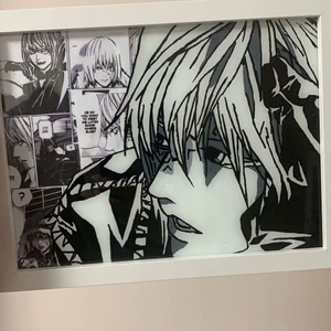 Anime custom glass painting - Skicka dm på vilken karaktär och bild på dem. 